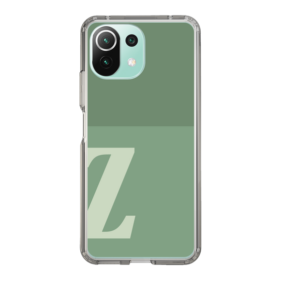 Slim Protection Case［ Original - initial two tone - Z green ］