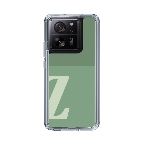 Slim Protection Case［ Original - initial two tone - Z green ］