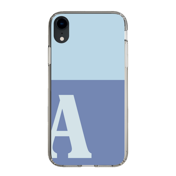 Slim Protection Case［ Original - initial two tone - A blue ］