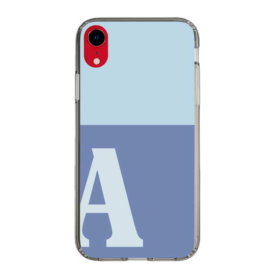 Slim Protection Case［ Original - initial two tone - A blue ］
