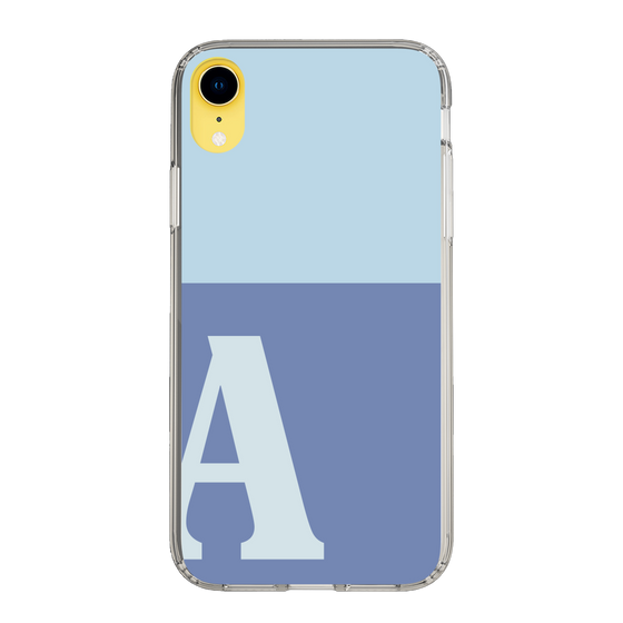 Slim Protection Case［ Original - initial two tone - A blue ］