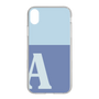 Slim Protection Case［ Original - initial two tone - A blue ］