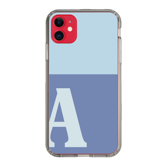 Slim Protection Case［ Original - initial two tone - A blue ］