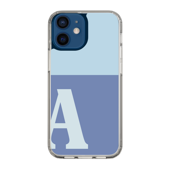 Slim Protection Case［ Original - initial two tone - A blue ］