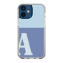 Slim Protection Case［ Original - initial two tone - A blue ］