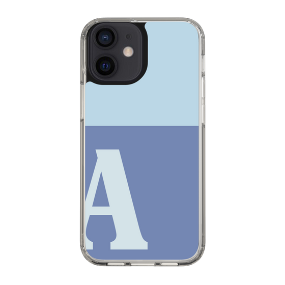 Slim Protection Case［ Original - initial two tone - A blue ］