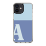 Slim Protection Case［ Original - initial two tone - A blue ］