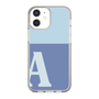 Slim Protection Case［ Original - initial two tone - A blue ］