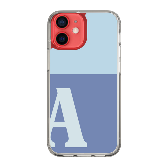 Slim Protection Case［ Original - initial two tone - A blue ］