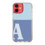 Slim Protection Case［ Original - initial two tone - A blue ］
