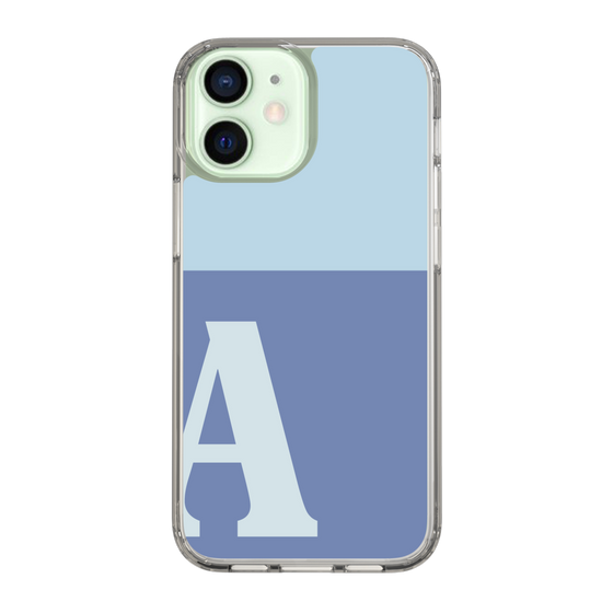 Slim Protection Case［ Original - initial two tone - A blue ］