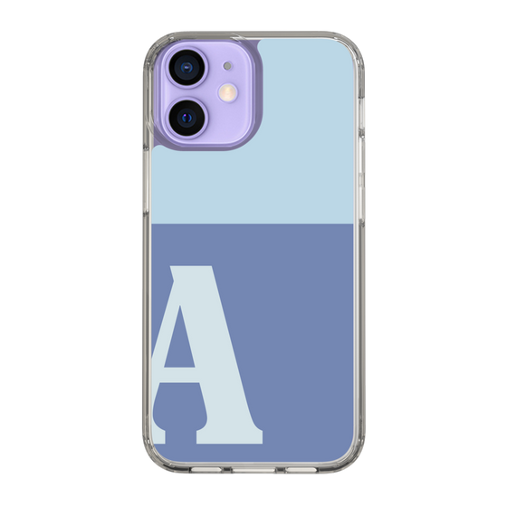 Slim Protection Case［ Original - initial two tone - A blue ］