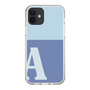 Slim Protection Case［ Original - initial two tone - A blue ］