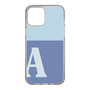 Slim Protection Case［ Original - initial two tone - A blue ］