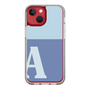 Slim Protection Case［ Original - initial two tone - A blue ］