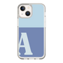 Slim Protection Case［ Original - initial two tone - A blue ］
