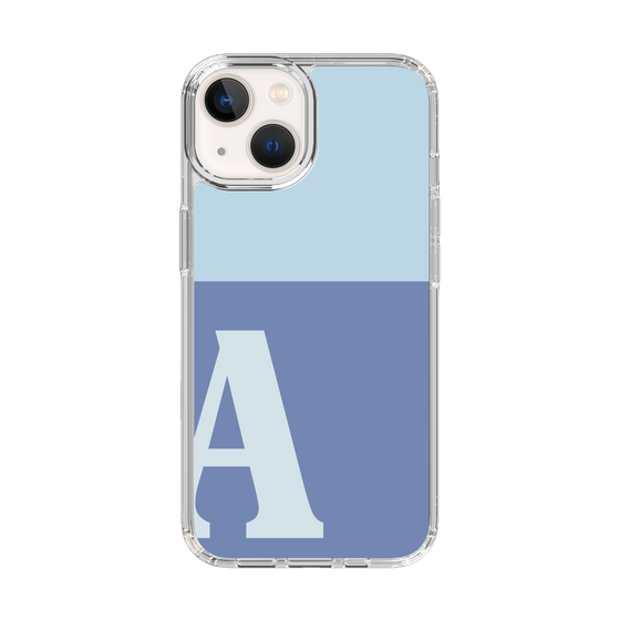 Slim Protection Case［ Original - initial two tone - A blue ］