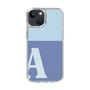 Slim Protection Case［ Original - initial two tone - A blue ］