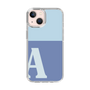 Slim Protection Case［ Original - initial two tone - A blue ］
