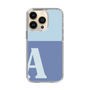 Slim Protection Case［ Original - initial two tone - A blue ］