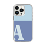 Slim Protection Case［ Original - initial two tone - A blue ］