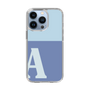 Slim Protection Case［ Original - initial two tone - A blue ］