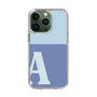 Slim Protection Case［ Original - initial two tone - A blue ］
