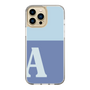 Slim Protection Case［ Original - initial two tone - A blue ］