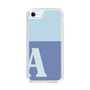 Slim Protection Case［ Original - initial two tone - A blue ］