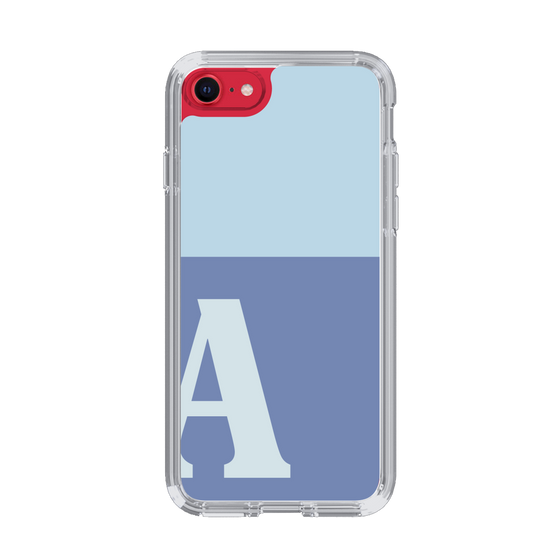Slim Protection Case［ Original - initial two tone - A blue ］