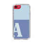 Slim Protection Case［ Original - initial two tone - A blue ］