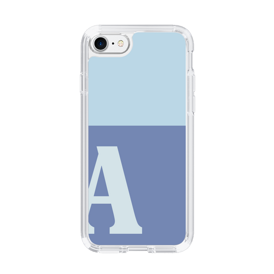 Slim Protection Case［ Original - initial two tone - A blue ］