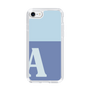 Slim Protection Case［ Original - initial two tone - A blue ］