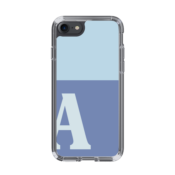 Slim Protection Case［ Original - initial two tone - A blue ］