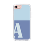 Slim Protection Case［ Original - initial two tone - A blue ］
