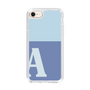 Slim Protection Case［ Original - initial two tone - A blue ］