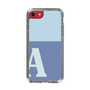 Slim Protection Case［ Original - initial two tone - A blue ］