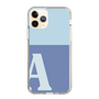 Slim Protection Case［ Original - initial two tone - A blue ］