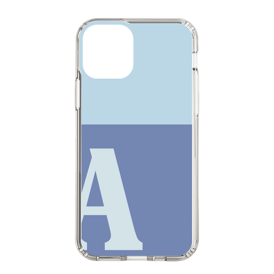 Slim Protection Case［ Original - initial two tone - A blue ］