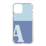 Slim Protection Case［ Original - initial two tone - A blue ］