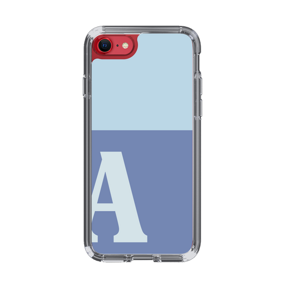 Slim Protection Case［ Original - initial two tone - A blue ］