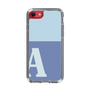 Slim Protection Case［ Original - initial two tone - A blue ］