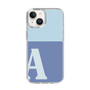 Slim Protection Case［ Original - initial two tone - A blue ］