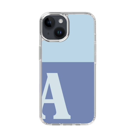 Slim Protection Case［ Original - initial two tone - A blue ］