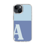 Slim Protection Case［ Original - initial two tone - A blue ］