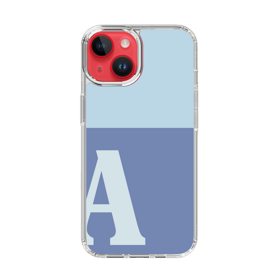 Slim Protection Case［ Original - initial two tone - A blue ］