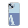 Slim Protection Case［ Original - initial two tone - A blue ］