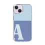 Slim Protection Case［ Original - initial two tone - A blue ］