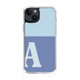 Slim Protection Case［ Original - initial two tone - A blue ］