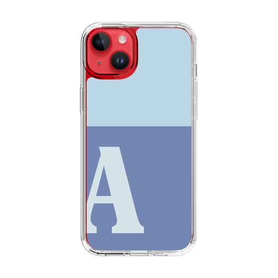 Slim Protection Case［ Original - initial two tone - A blue ］